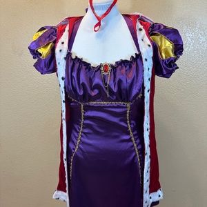 Leg Avenue Regal Queen Costume Size Large